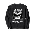 Denali National Park Souvenir Sweatshirt - Minimalist Print for Adults - T-Shirt, Sweatshirt, Hoodie