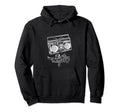 Old School Hip Hop Boombox Hoodie - Streetwear Style for Adults - T-Shirt, Sweatshirt, Hoodie