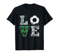 Love Soccer Sports Player Team Game T-Shirt - Casual Everyday Wear Unisex - T-Shirt, Sweatshirt, Hoodie