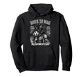 Dachshund Motorbike Love Footbal Soccer Hoodie - Graphic Print Men Women - T-Shirt, Sweatshirt, Hoodie