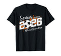 Senior Grandma Class 2026 Soccer Ball T-Shirt - Unique Graphic for Adults - T-Shirt, Sweatshirt, Hoodie