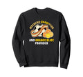 Weekend Chauffeur And Orange Sweatshirt - Aesthetic Graphic Men Women - T-Shirt, Sweatshirt, Hoodie