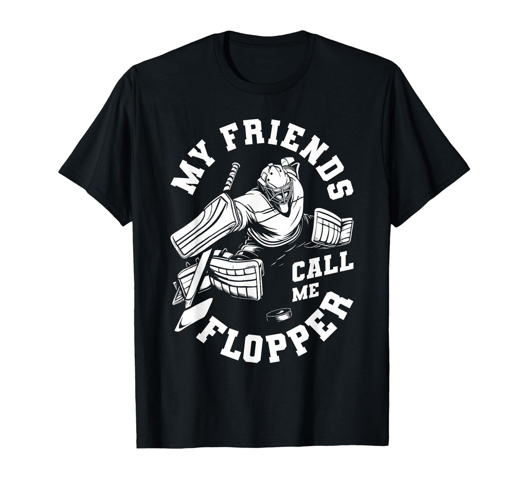 Hockey Goalkeeper Ice Hockey Goalie T-Shirt - Custom Art Print Men Women - T-Shirt, Sweatshirt, Hoodie