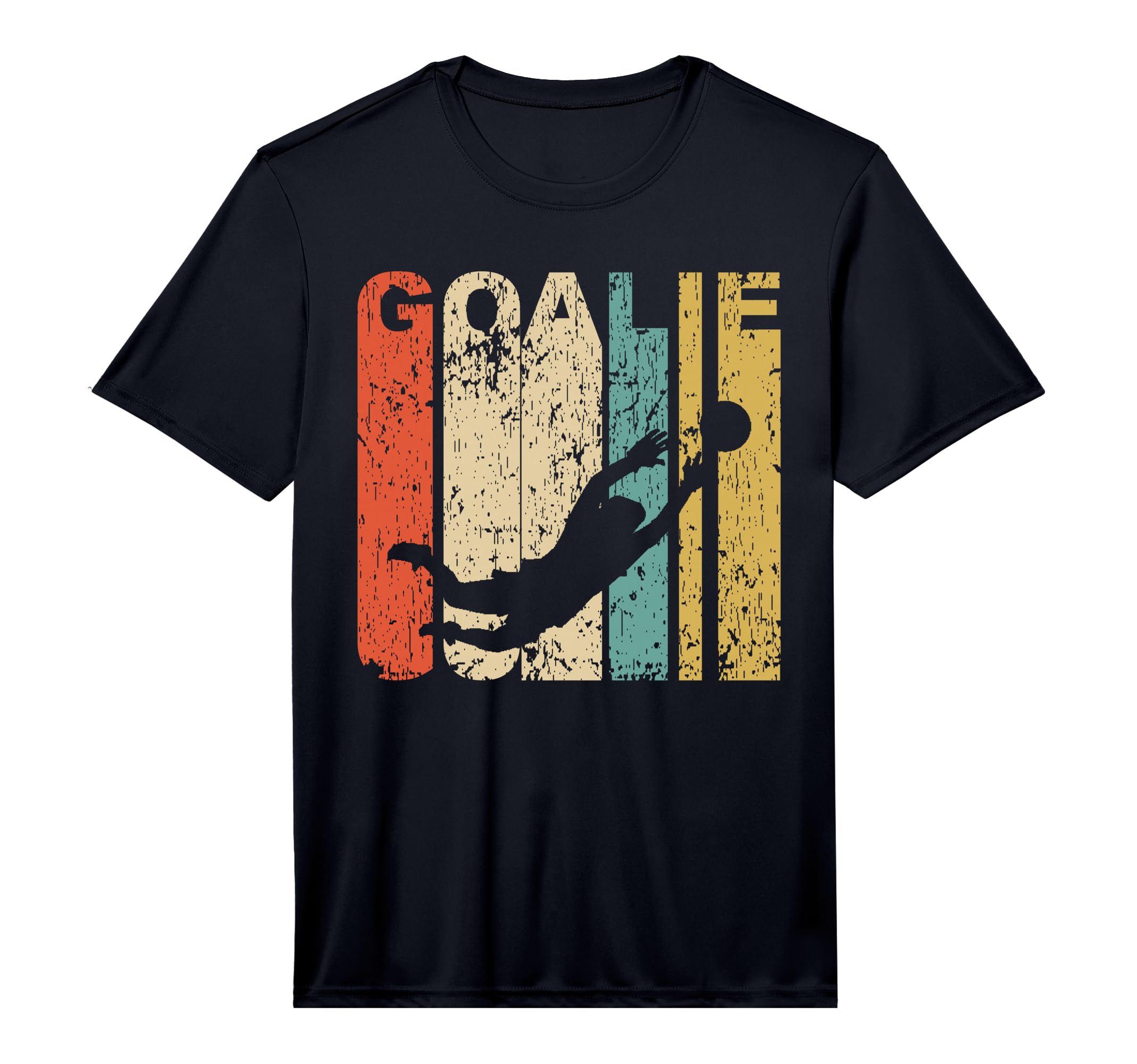 Soccer Goalie Silhouette Sports T-Shirt - Trendy Graphic for Adults - T-Shirt, Sweatshirt, Hoodie