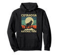 Wolf Cuyahoga National Park Hoodie - Minimalist Print for Adults - T-Shirt, Sweatshirt, Hoodie