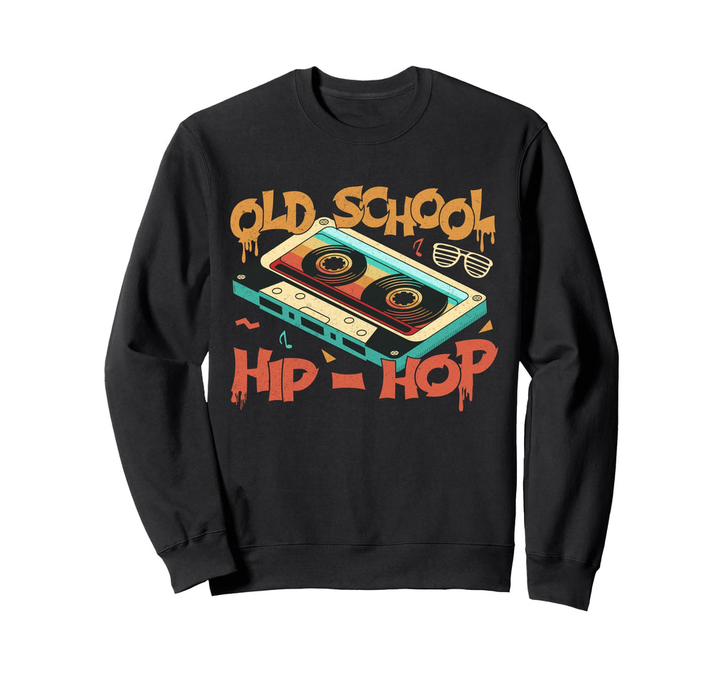 Old School Hip Hop 80S 90S Music Sweatshirt - Aesthetic Graphic Men Women - T-Shirt, Sweatshirt, Hoodie