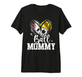 Ball Mommy Baseball Softball Soccer T-Shirt - Aesthetic Graphic Men Women - T-Shirt, Sweatshirt, Hoodie
