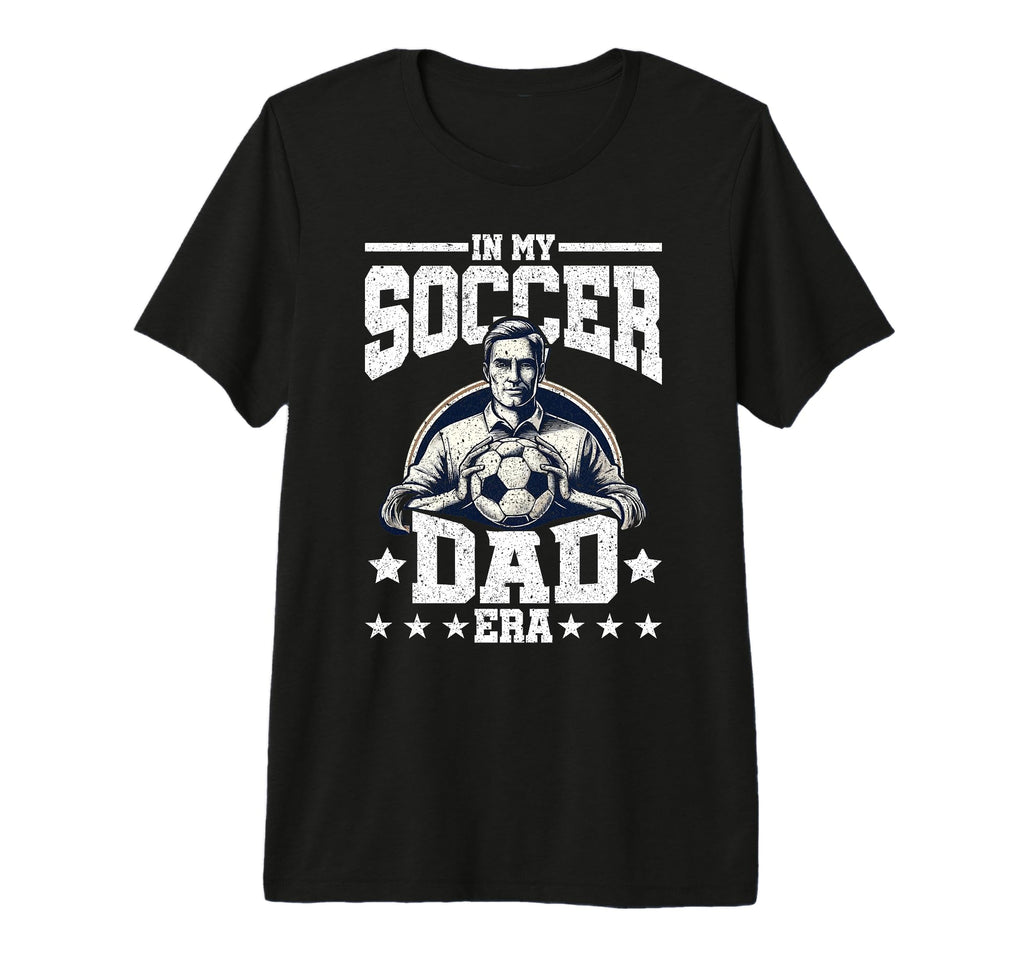 Mens My Soccer Dad Era Tri Blend T-Shirt - Custom Art Print Men Women - T-Shirt, Sweatshirt, Hoodie