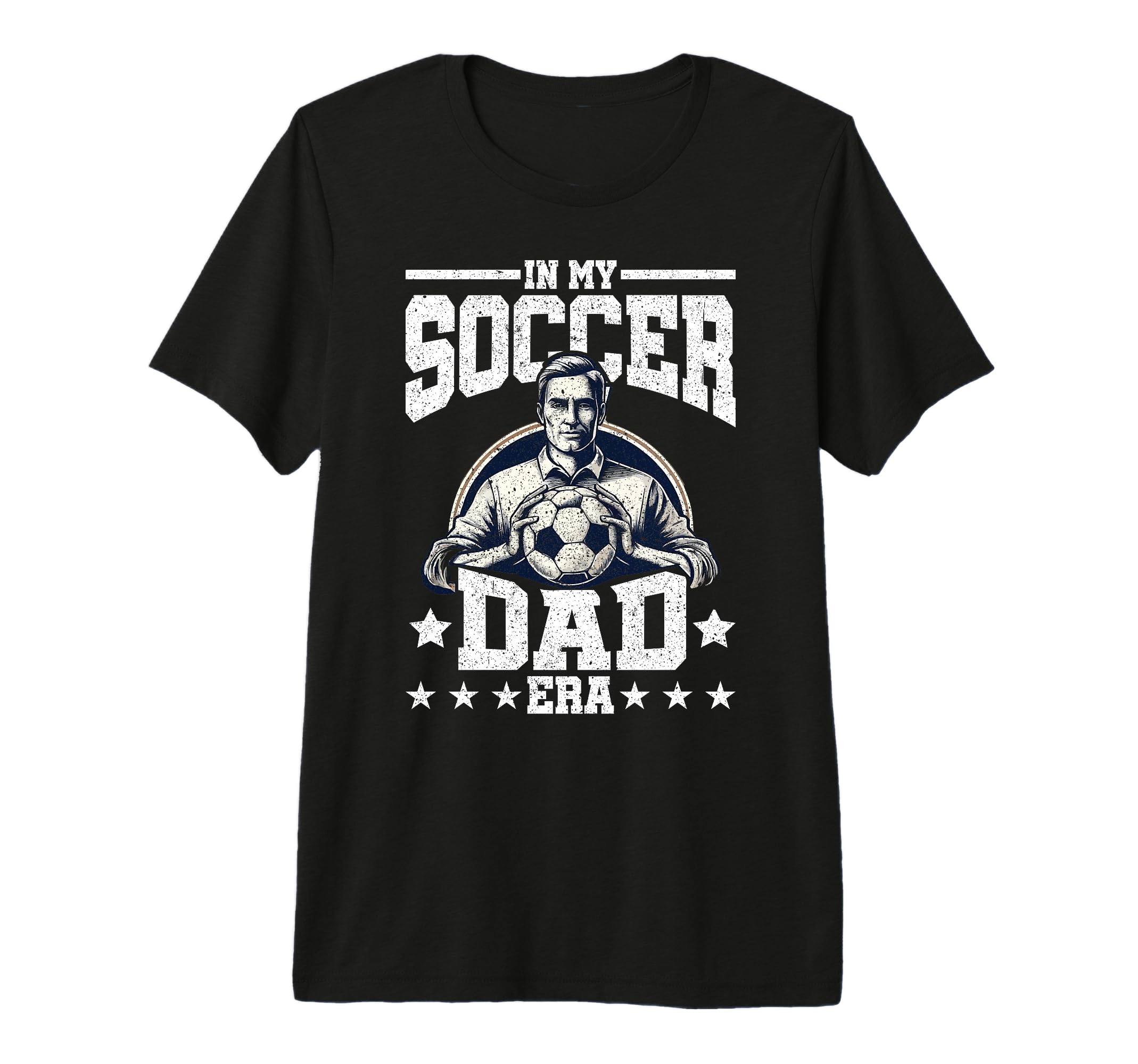 Mens My Soccer Dad Era Tri Blend T-Shirt - Custom Art Print Men Women - T-Shirt, Sweatshirt, Hoodie