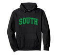 Green South Team Colors Spirit Sports Soccer Hoodie - Graphic Print Unisex - T-Shirt, Sweatshirt, Hoodie
