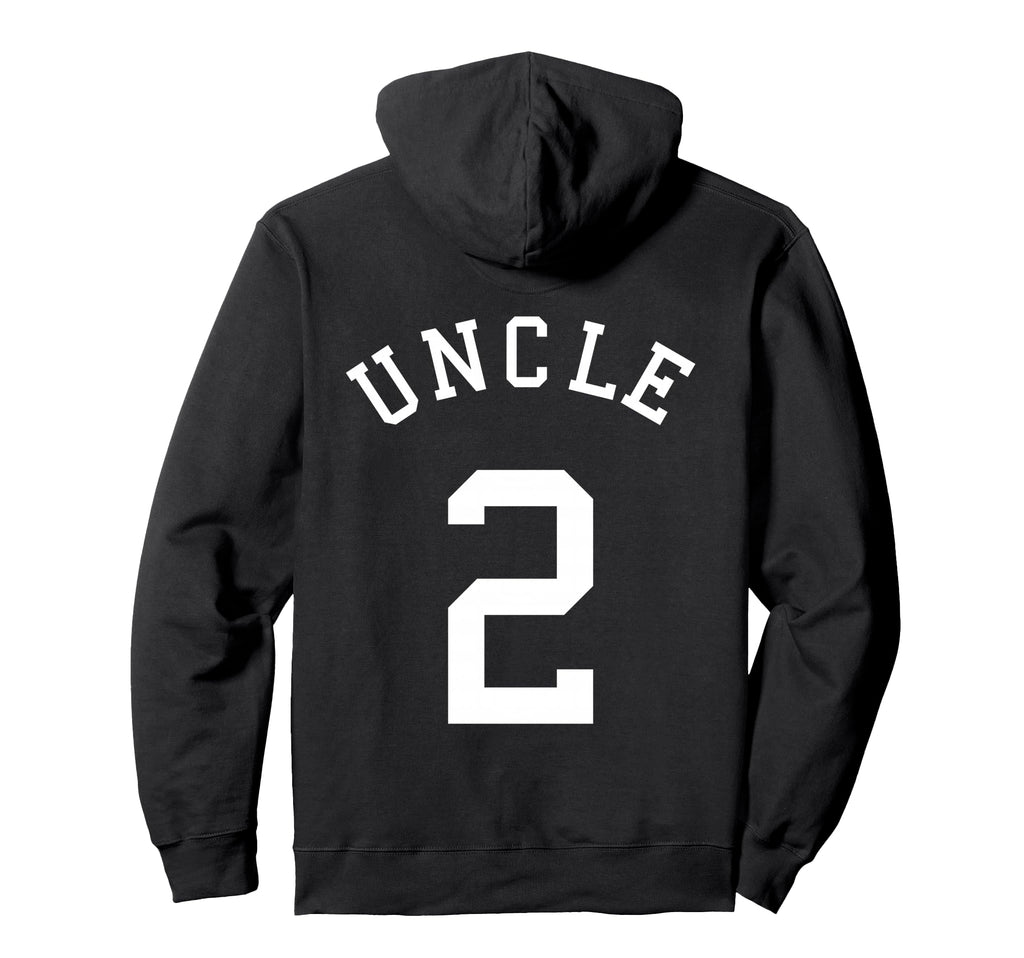 Uncle Team No 2 Football Soccer Volleyball Hoodie - Novelty Apparel Unisex - T-Shirt, Sweatshirt, Hoodie