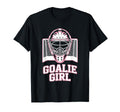 Hockey Goalie Goalkeeper Female Field T-Shirt - Trendy Graphic Unisex - T-Shirt, Sweatshirt, Hoodie