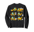 Construction Trucks Carrying Sweatshirt - Fun Novelty Design Men Women - T-Shirt, Sweatshirt, Hoodie