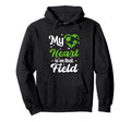 My Heart Is That Field Soccer Funny Hoodie - Casual Everyday Wear Unisex - T-Shirt, Sweatshirt, Hoodie