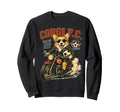 Pembroke Welsh Corgi Motorbike Sweatshirt - Minimalist Print Men Women - T-Shirt, Sweatshirt, Hoodie