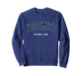 Yosemite National Park Atheltic Sweatshirt - Aesthetic Graphic for Adults - T-Shirt, Sweatshirt, Hoodie