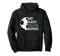 Soccer Player Soccer Lover Eat Hoodie - Fun Novelty Design for Adults - T-Shirt, Sweatshirt, Hoodie