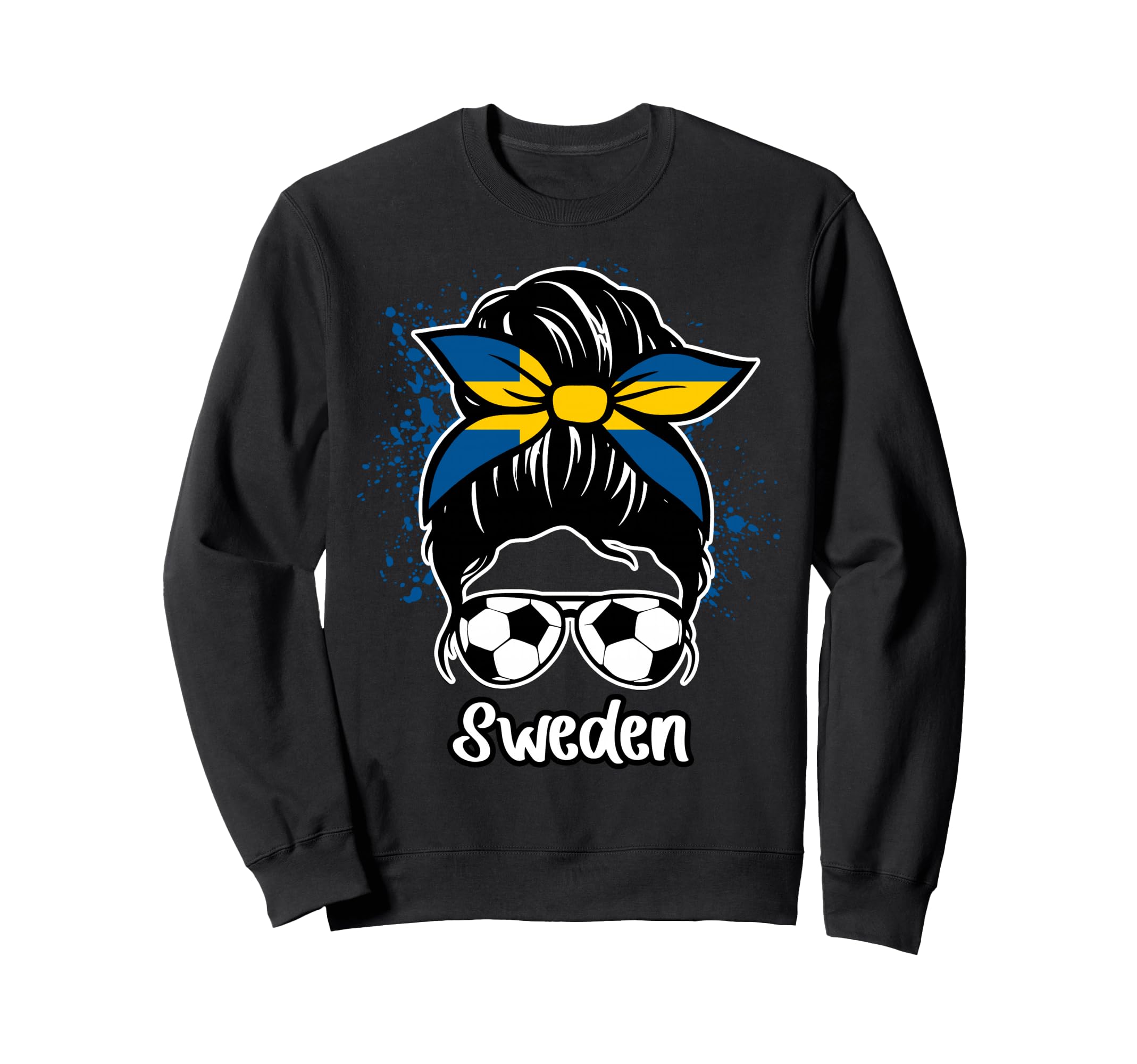 Sweden Football Game Player Sweatshirt - Aesthetic Graphic Men Women - T-Shirt, Sweatshirt, Hoodie