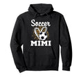 Soccer Mimi Leopard Heart Grandma Hoodie - Fun Novelty Design Unisex - T-Shirt, Sweatshirt, Hoodie