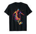 Ball Game Football Paint Splash T-Shirt - Fun Novelty Design for Adults - T-Shirt, Sweatshirt, Hoodie