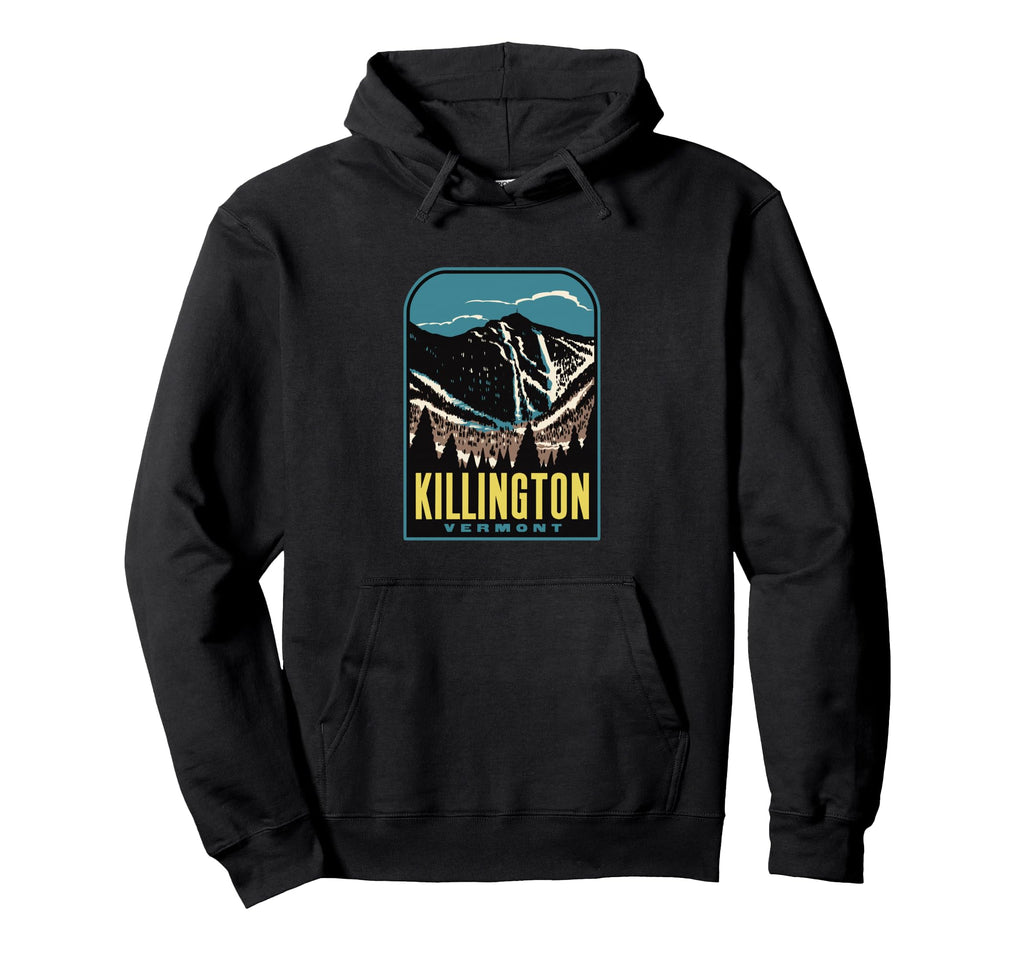 Killington Vermont Skiing Hoodie - Minimalist Print Unisex - T-Shirt, Sweatshirt, Hoodie