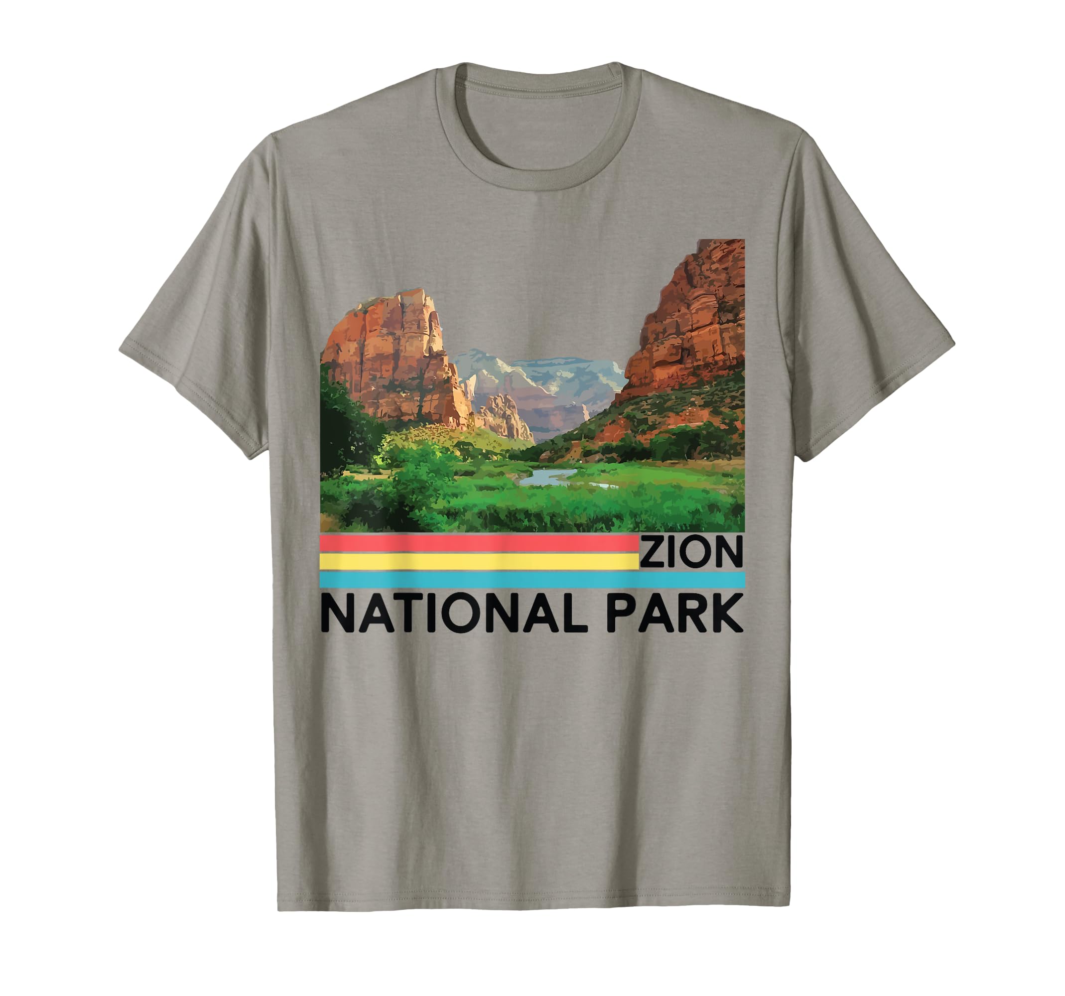Zion National Park Mountain T-Shirt - Unique Graphic Men Women - T-Shirt, Sweatshirt, Hoodie