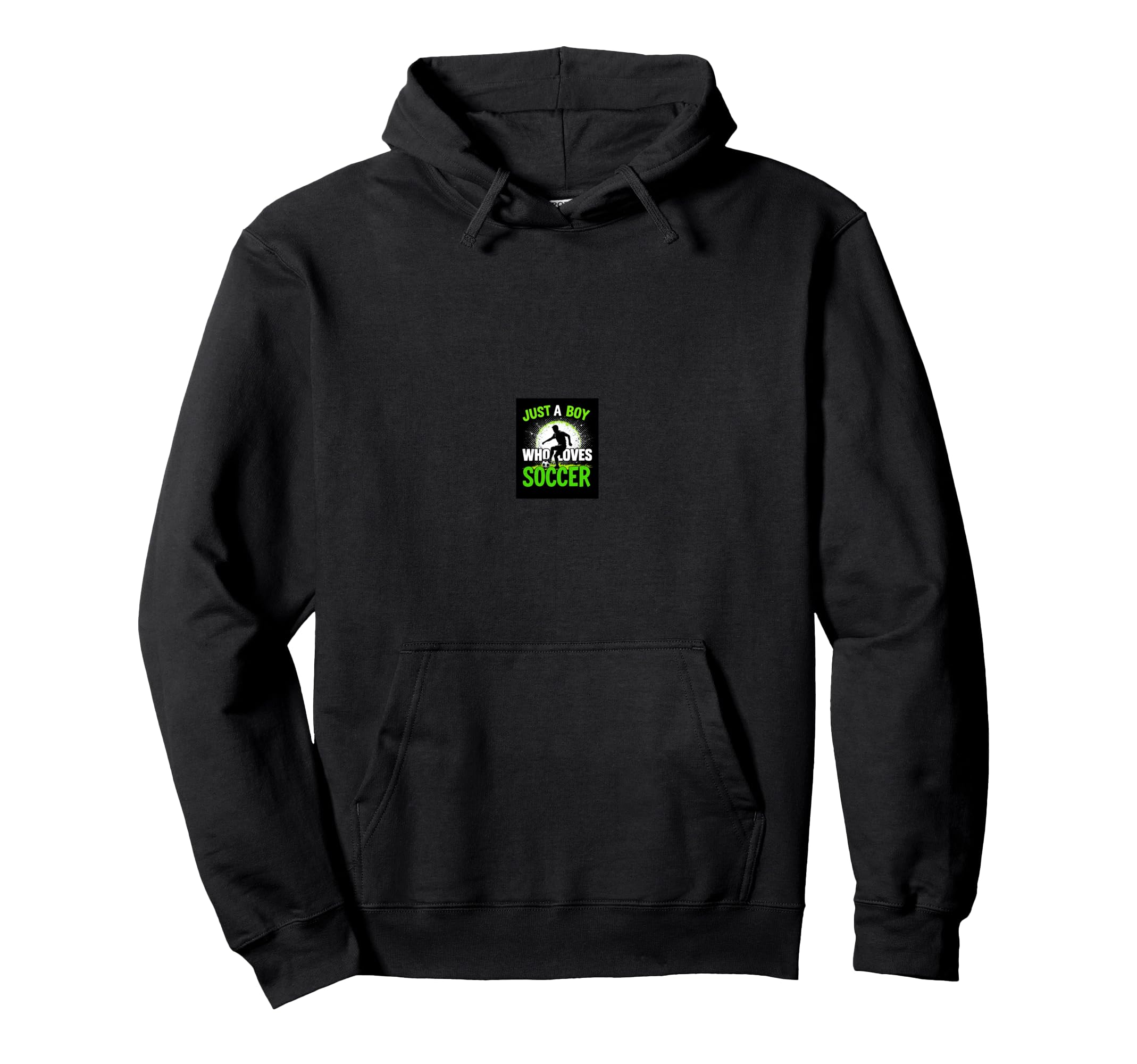 Just Who Loves Soccer Lover Hoodie - Minimalist Print for Adults - T-Shirt, Sweatshirt, Hoodie