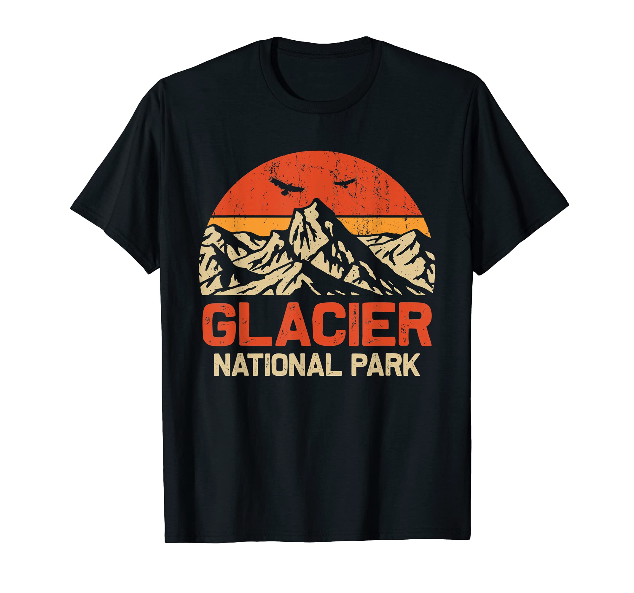 Travel Lover Mountain Glacier T-Shirt - Minimalist Print for Adults - T-Shirt, Sweatshirt, Hoodie