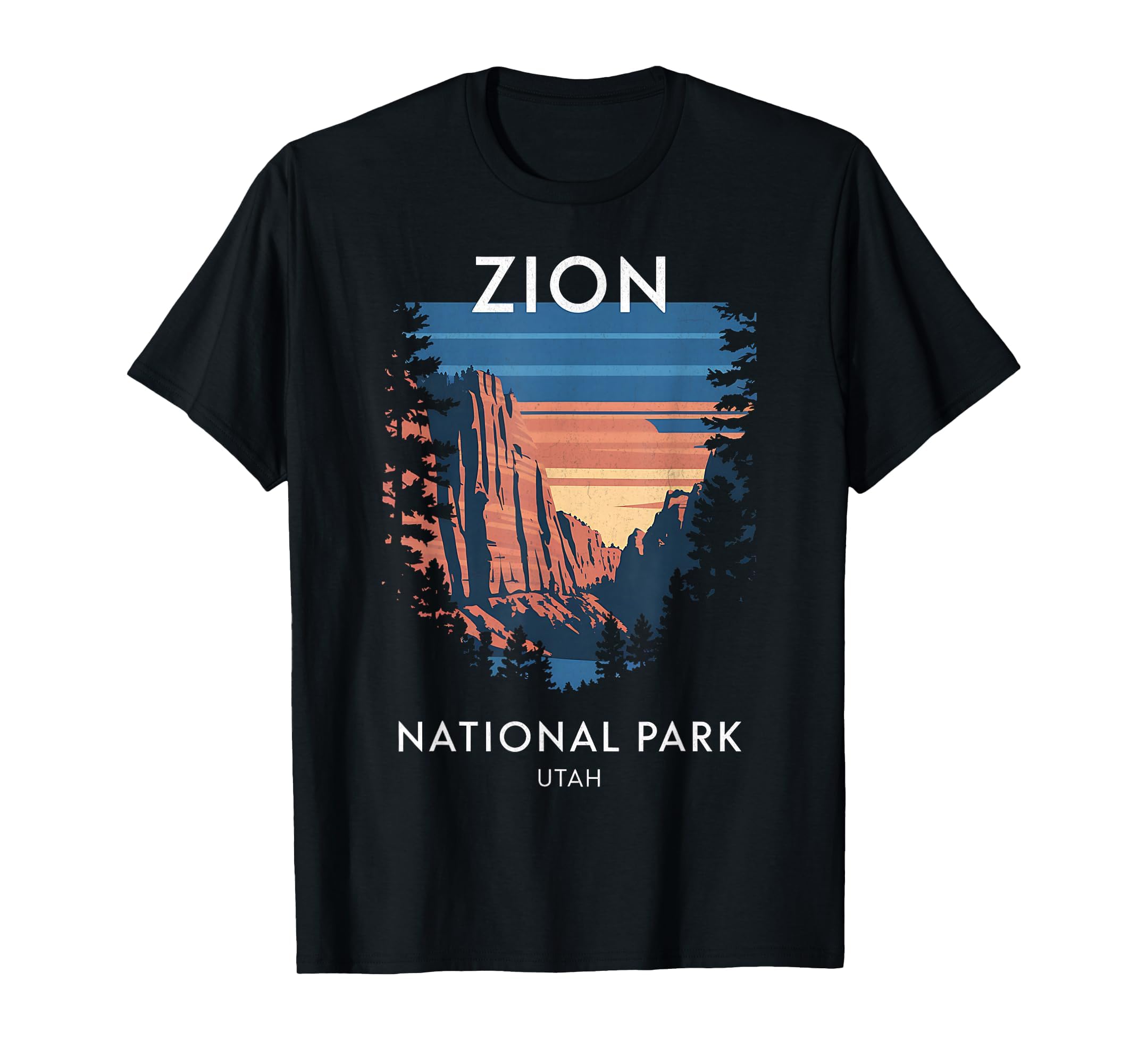 Zion National Park Scenic Utah T-Shirt - Aesthetic Graphic Men Women - T-Shirt, Sweatshirt, Hoodie