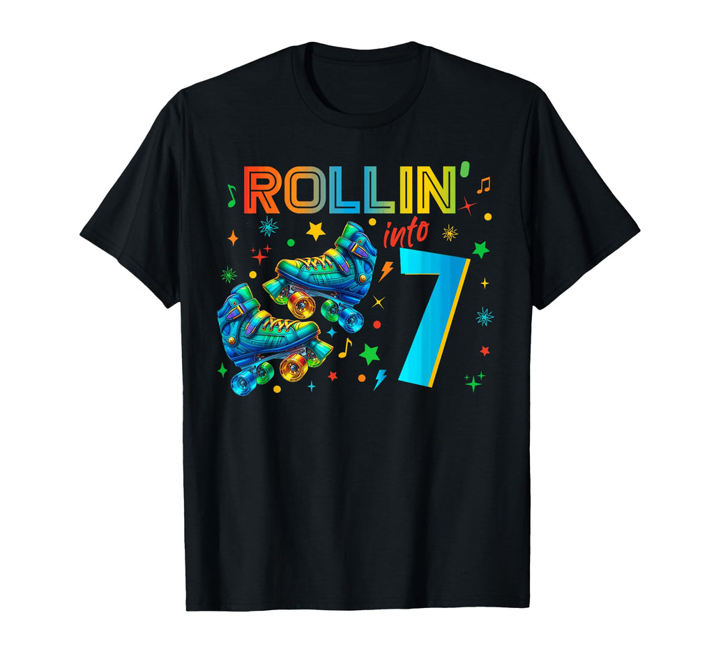 Roller Skates Birthday Skating Hoodie - Casual Everyday Wear Unisex - T-Shirt, Sweatshirt, Hoodie