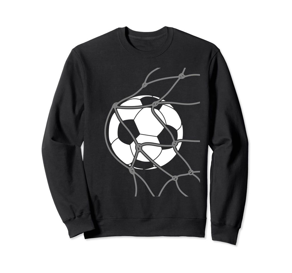 Soccer Ball Goal Funny Player Sweatshirt - Aesthetic Graphic Men Women - T-Shirt, Sweatshirt, Hoodie