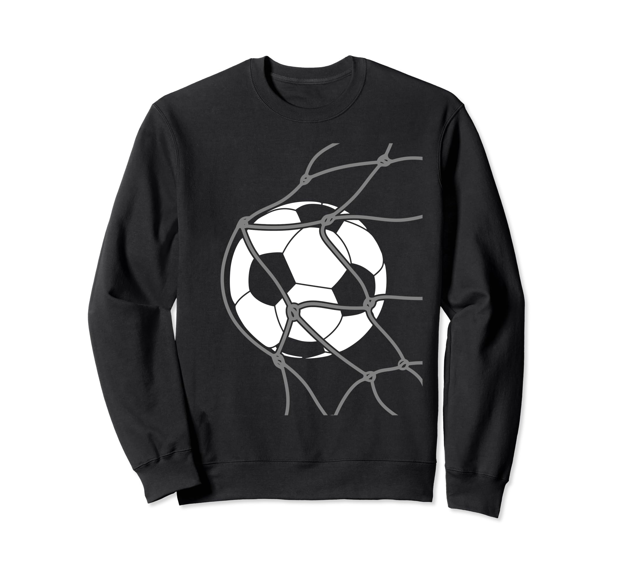 Soccer Ball Goal Funny Player Sweatshirt - Aesthetic Graphic Men Women - T-Shirt, Sweatshirt, Hoodie