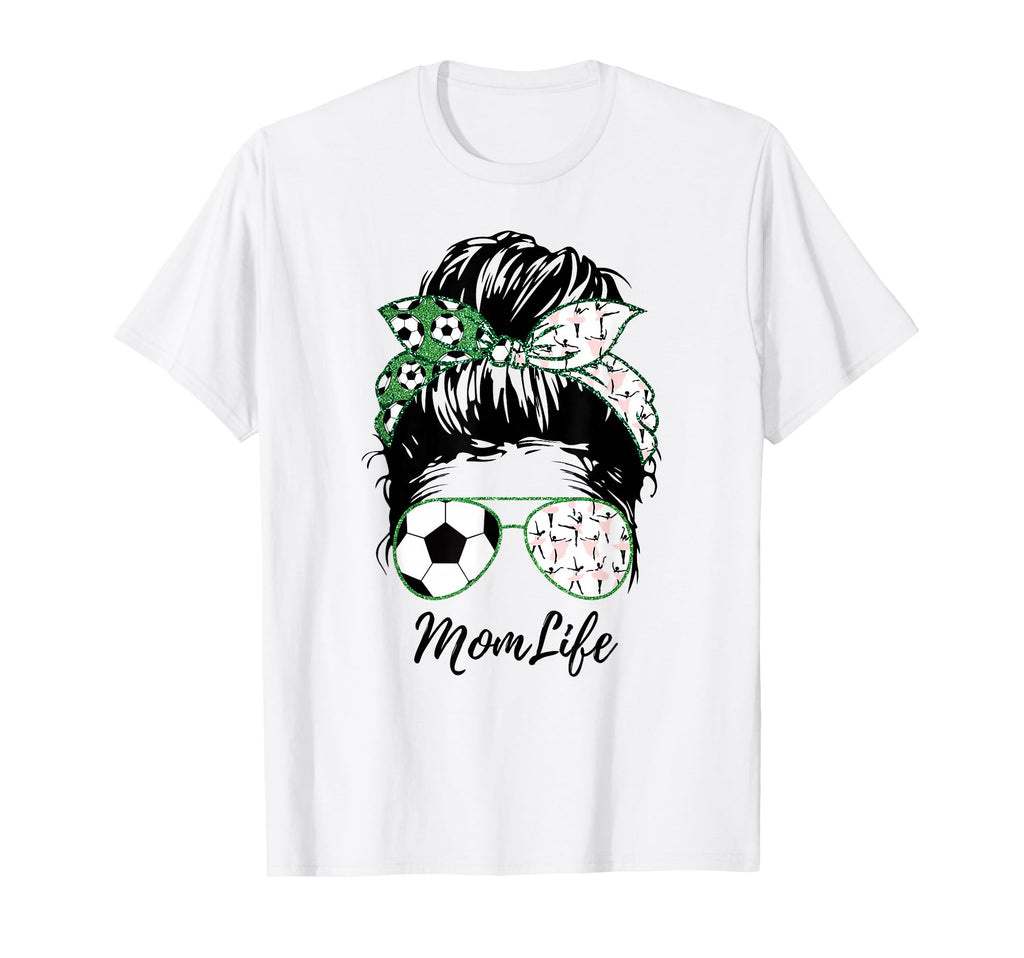 Mom Life Soccer Mom Dance Mom Both T-Shirt - Aesthetic Graphic for Adults - T-Shirt, Sweatshirt, Hoodie