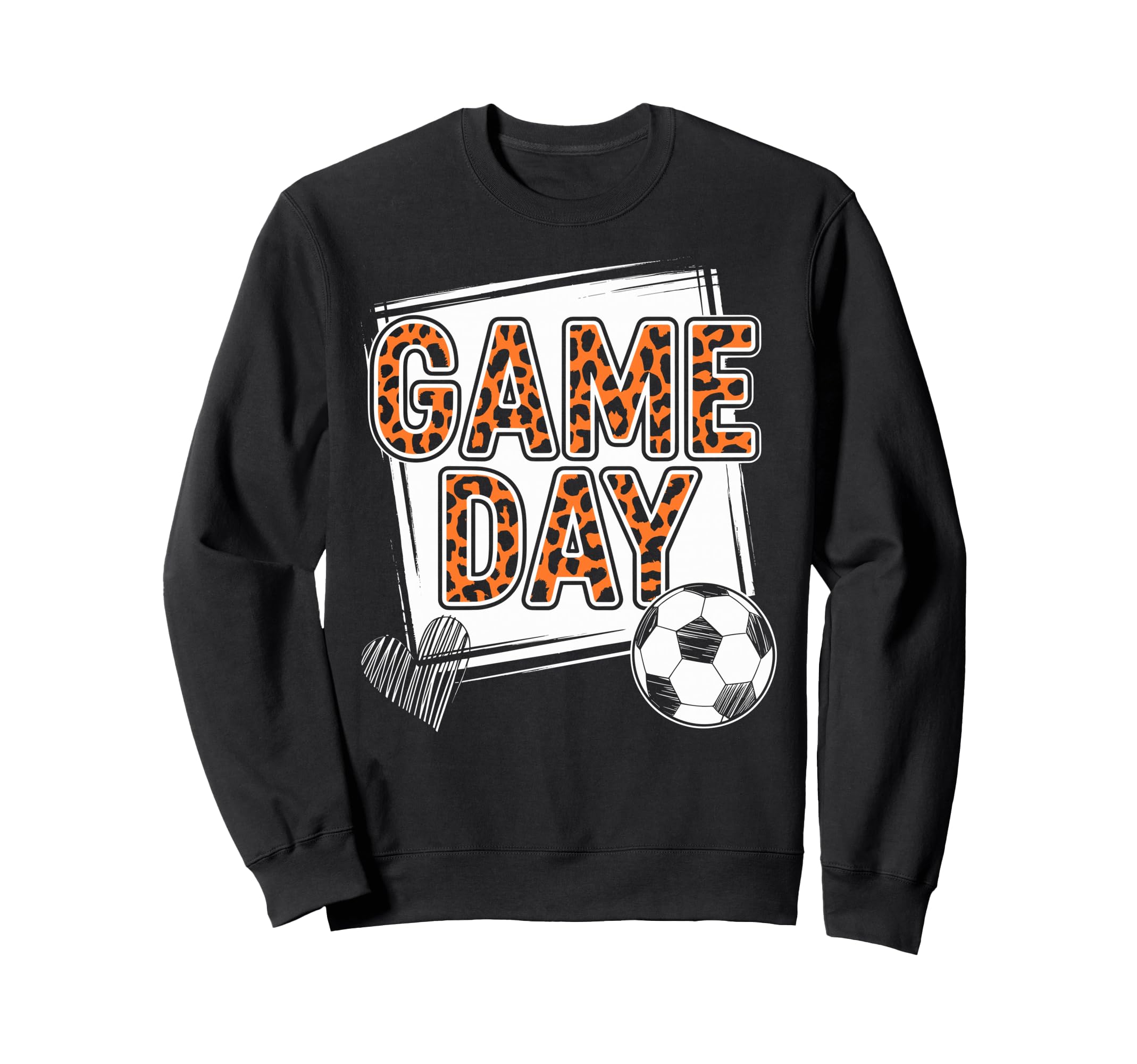 Game Day Soccer Player Fan Sweatshirt - Aesthetic Graphic for Adults - T-Shirt, Sweatshirt, Hoodie