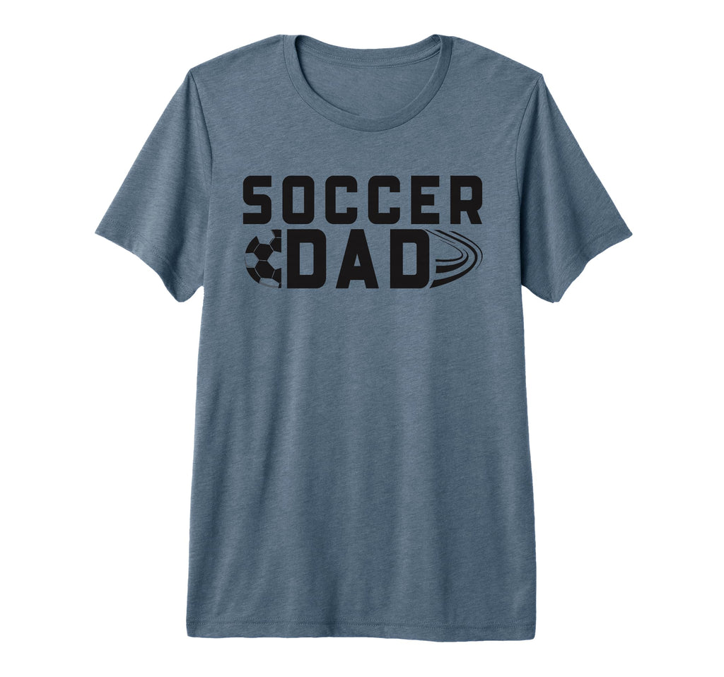 Father Son Daughter Soccer Dad T-Shirt - Casual Everyday Wear Men Women - T-Shirt, Sweatshirt, Hoodie