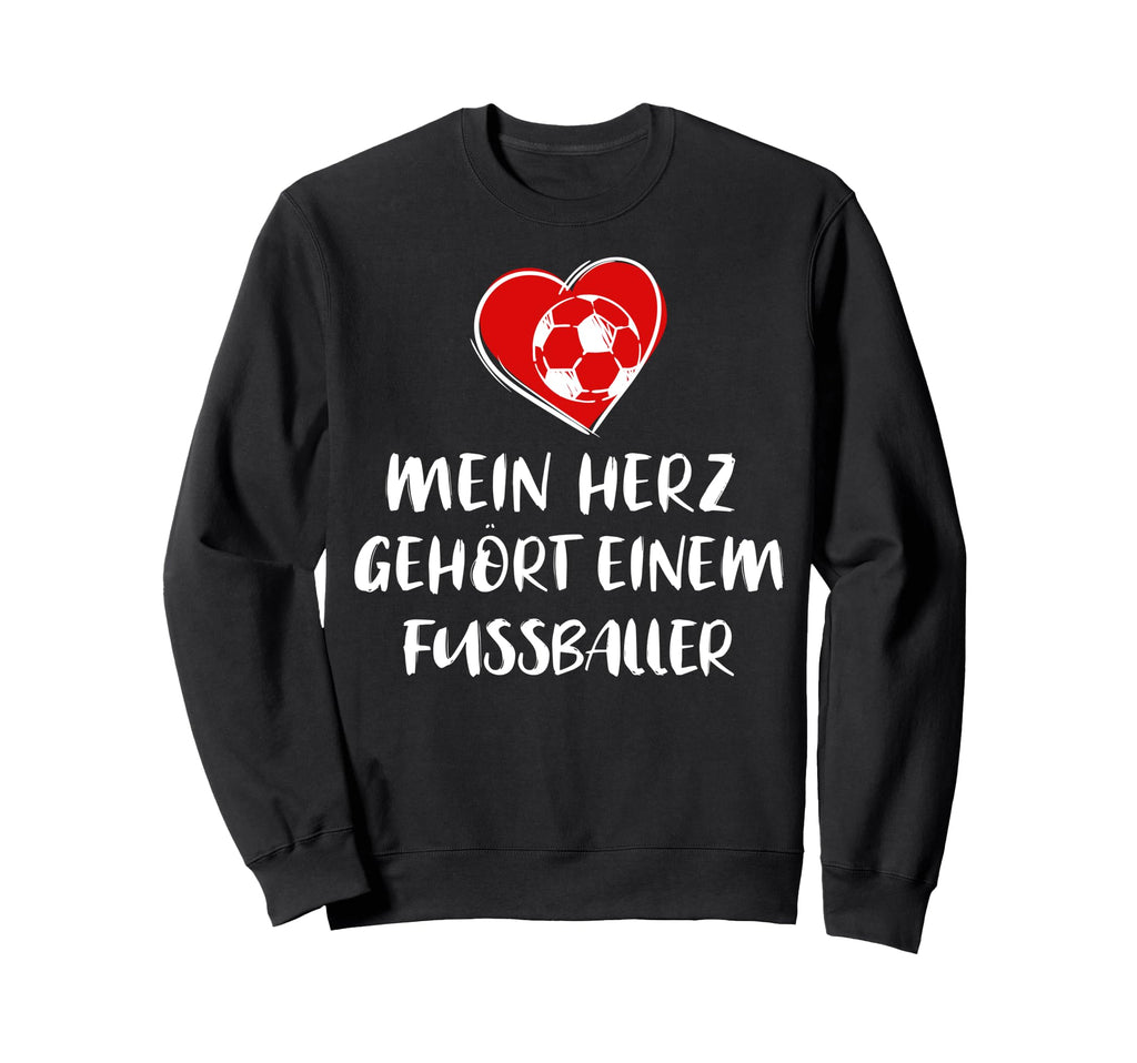 I Love Footballer Player Fan Sweatshirt - Novelty Apparel for Adults - T-Shirt, Sweatshirt, Hoodie
