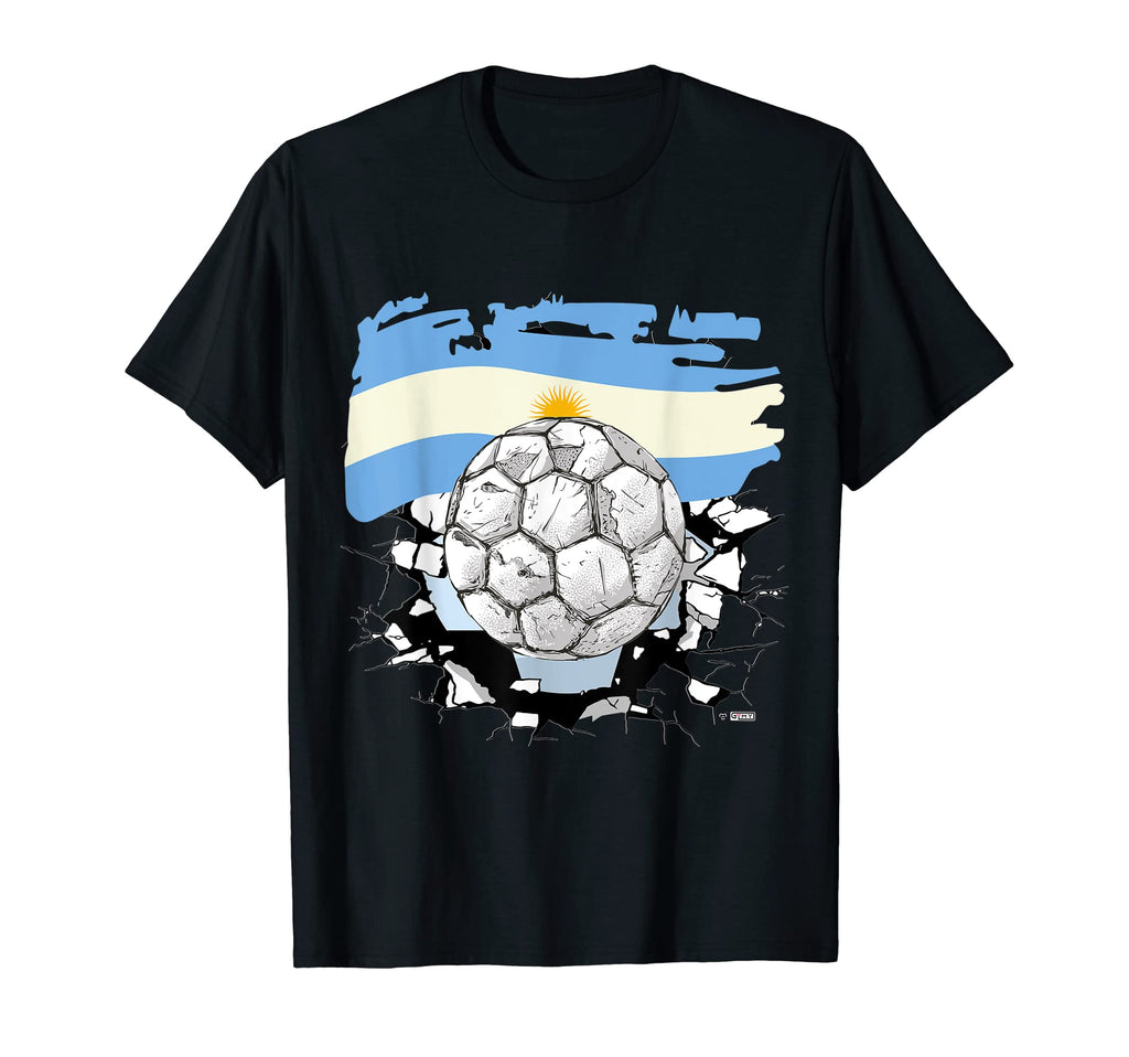 Argentina Soccer Ball Argentina T-Shirt - Novelty Apparel Men Women - T-Shirt, Sweatshirt, Hoodie
