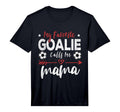 My Favorite Goalie Calls Me Mama T-Shirt - Custom Art Print for Adults - T-Shirt, Sweatshirt, Hoodie