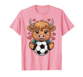Funny Soccer Heifer Just Who Loves T-Shirt - Minimalist Print Men Women - T-Shirt, Sweatshirt, Hoodie