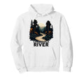 Chattooga River Minimalist River Hoodie - Aesthetic Graphic Unisex - T-Shirt, Sweatshirt, Hoodie