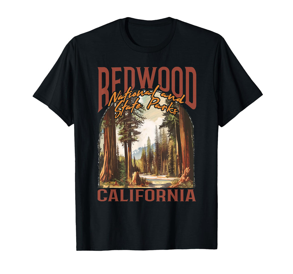Redwood Usa National Park California T-Shirt - Streetwear Style for Adults - T-Shirt, Sweatshirt, Hoodie
