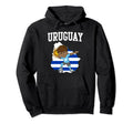 Uruguay Soccer Player Dabbing Hoodie - Graphic Print Unisex - T-Shirt, Sweatshirt, Hoodie