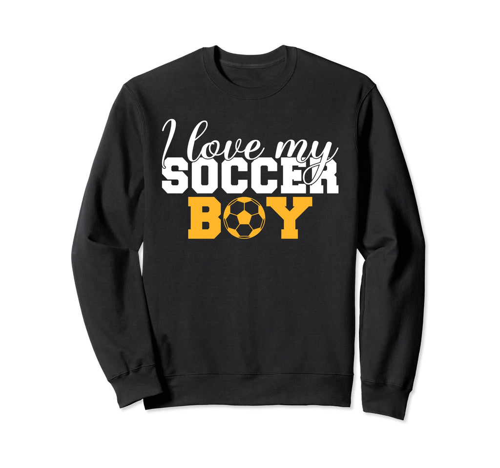 I Love My Soccer Soccer Parents Sweatshirt - Aesthetic Graphic Unisex - T-Shirt, Sweatshirt, Hoodie