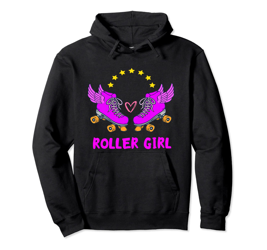 Funny Roller Skater Skating 70S 80S Hoodie - Custom Art Print Men Women - T-Shirt, Sweatshirt, Hoodie