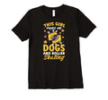 Rollerskate Runs Dogs And Roller Skating T-Shirt - Trendy Graphic Men Women - T-Shirt, Sweatshirt, Hoodie