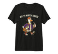 Off To Watch Soccer Funny Duck Sports T-Shirt - Trendy Graphic for Adults - T-Shirt, Sweatshirt, Hoodie