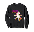 Unicorn Roller Skate Roller Sweatshirt - Casual Everyday Wear for Adults - T-Shirt, Sweatshirt, Hoodie