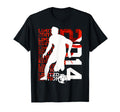 2014 12 Years Soccer 12Th Birthday T-Shirt - Custom Art Print Men Women - T-Shirt, Sweatshirt, Hoodie