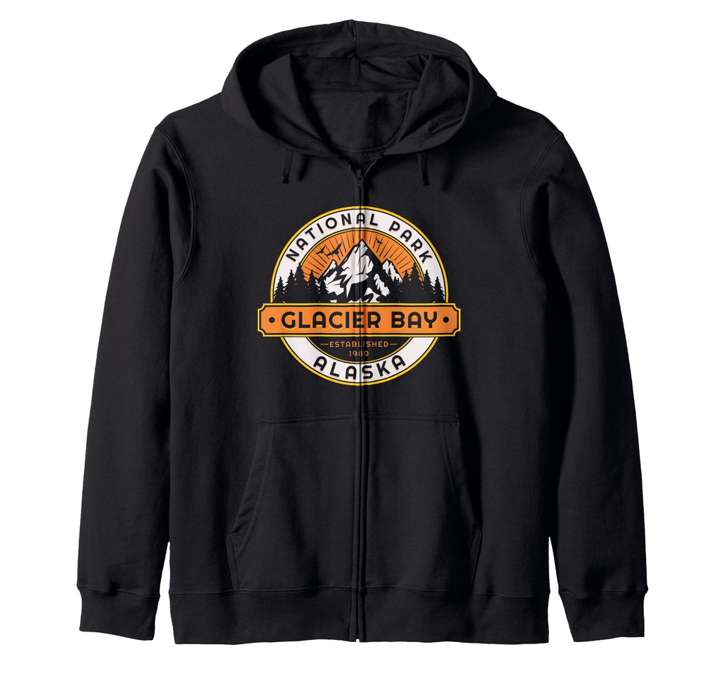 Glacier Bay National Park Alaska Usa T-Shirt - Custom Art Print Men Women - T-Shirt, Sweatshirt, Hoodie