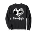 Mom Life Funny Soccer Hockey Mom Sweatshirt - Fun Novelty Design Unisex - T-Shirt, Sweatshirt, Hoodie